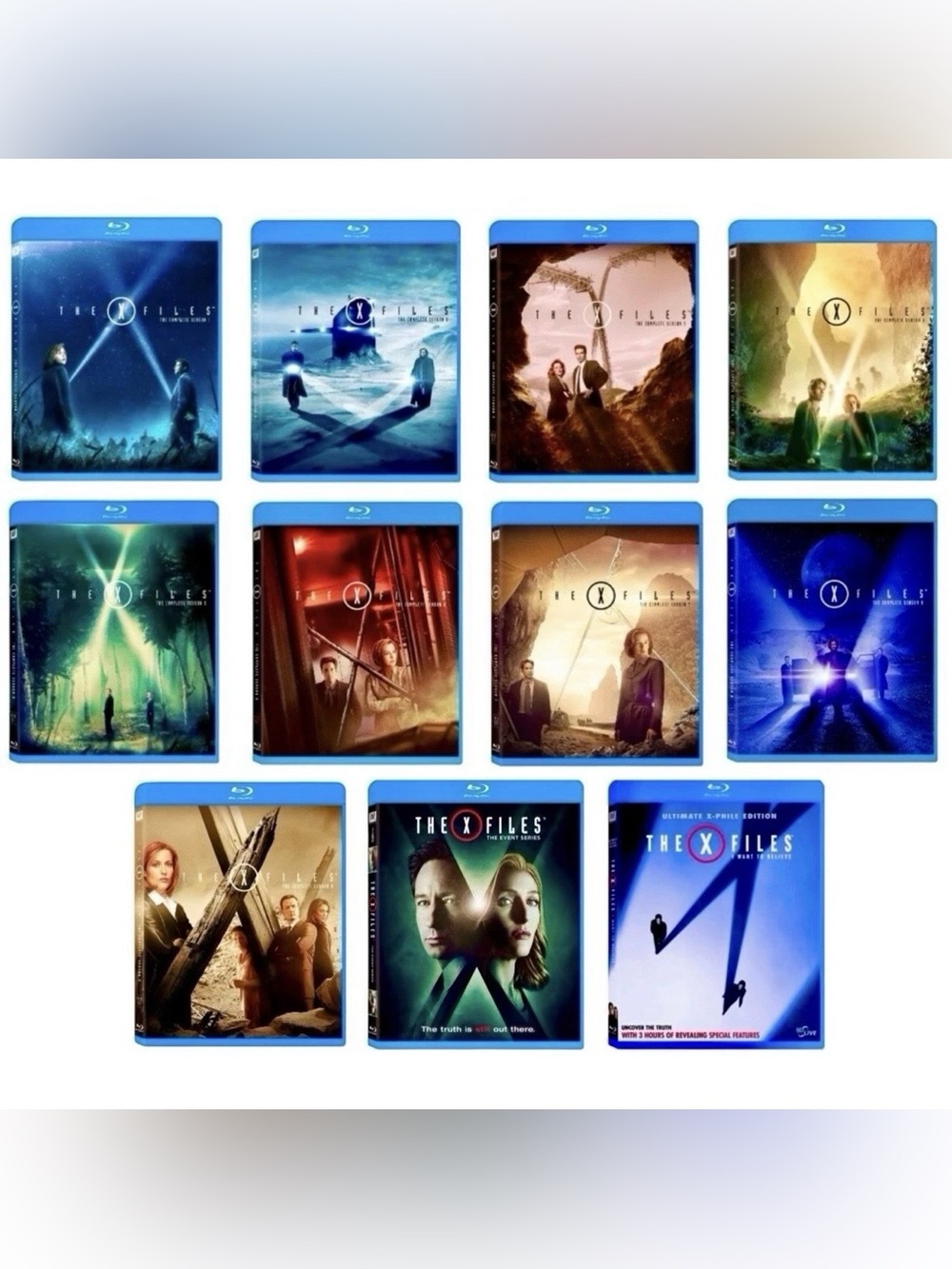 The X-Files: Seasons 1-9 (Blu-ray, 2015, 54-Disc Set)